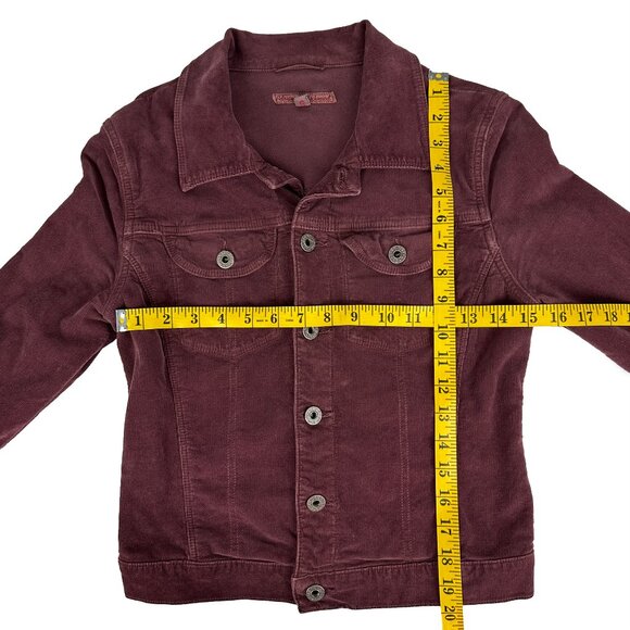 Y2K AG Adriano Goldschmied The Iris Corduroy Jacket Size Small - Picture 9 of 11